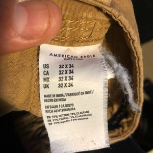 Khakis pants and shorts